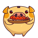 Стикер Свинцент #37 ВКонтакте