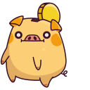 Стикер Свинцент #41 ВКонтакте