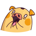 Стикер Свинцент #45 ВКонтакте