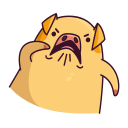 Стикер Свинцент #48 ВКонтакте