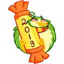 Стикер Киви Иви #4 ВКонтакте