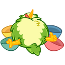 Стикер Киви Иви #22 ВКонтакте