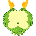 Стикер Киви Иви #25 ВКонтакте