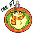 Стикер Киви Иви #34 ВКонтакте