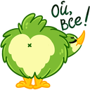 Стикер Киви Иви #42 ВКонтакте