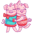 Стикер Зимний Тимоша #6 ВКонтакте