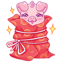 Стикер Зимний Тимоша #8 ВКонтакте