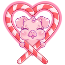 Стикер Зимний Тимоша #14 ВКонтакте