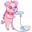 Стикер Зимний Тимоша #21 ВКонтакте