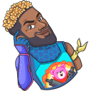 Стикер Королевские стикеры #5 ВКонтакте