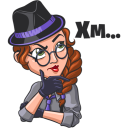 Стикер Королевские стикеры #19 ВКонтакте