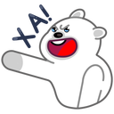 Стикер Зимние друзья #4 ВКонтакте