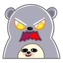 Стикер Зимние друзья #9 ВКонтакте