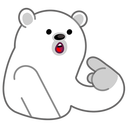 Стикер Зимние друзья #14 ВКонтакте