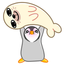 Стикер Зимние друзья #27 ВКонтакте