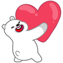 Стикер Зимние друзья #28 ВКонтакте