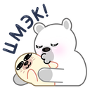 Стикер Зимние друзья #46 ВКонтакте