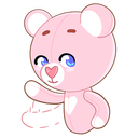 Стикер Мишка Теодор #6 ВКонтакте