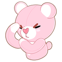 Стикер Мишка Теодор #7 ВКонтакте