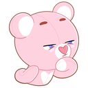 Стикер Мишка Теодор #11 ВКонтакте