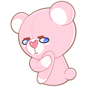 Стикер Мишка Теодор #13 ВКонтакте