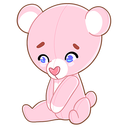 Стикер Мишка Теодор #14 ВКонтакте