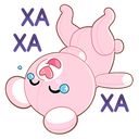 Стикер Мишка Теодор #36 ВКонтакте