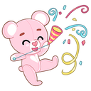 Стикер Мишка Теодор #38 ВКонтакте