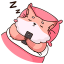 Стикер Рози и Вайлет #26 ВКонтакте