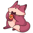 Стикер Рози и Вайлет #39 ВКонтакте