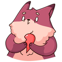 Стикер Рози и Вайлет #44 ВКонтакте