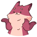 Стикер Рози и Вайлет #46 ВКонтакте