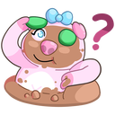 Стикер Мистер и Миссис Свин #19 ВКонтакте