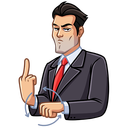 Стикер Секретный агент #13 ВКонтакте