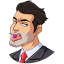 Стикер Секретный агент #34 ВКонтакте