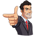 Стикер Секретный агент #35 ВКонтакте