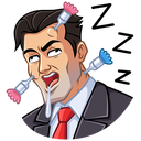 Стикер Секретный агент #47 ВКонтакте