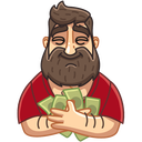 Стикер Макс #34 ВКонтакте