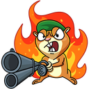 Стикер Оливер #3 ВКонтакте