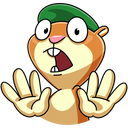 Стикер Оливер #16 ВКонтакте