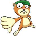 Стикер Оливер #18 ВКонтакте