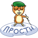 Стикер Оливер #26 ВКонтакте