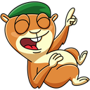 Стикер Оливер #34 ВКонтакте