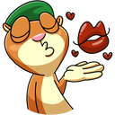 Стикер Оливер #36 ВКонтакте