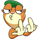 Стикер Оливер #41 ВКонтакте