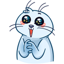 Стикер Бельчик #10 ВКонтакте