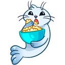 Стикер Бельчик #26 ВКонтакте