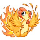 Стикер Блин и Чик #30 ВКонтакте