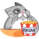 Стикер Блин и Чик #32 ВКонтакте