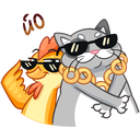 Стикер Блин и Чик #36 ВКонтакте